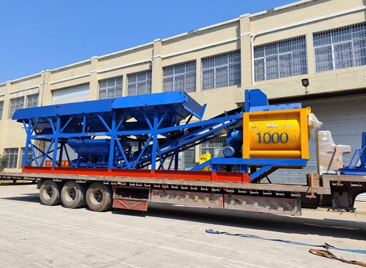 Mobile Concrete Batching Plant Mobile Concrete Batching Plant