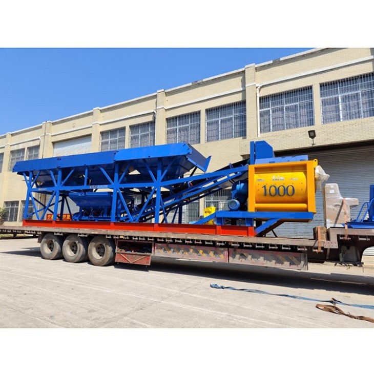 Mobile Concrete Batching Plant